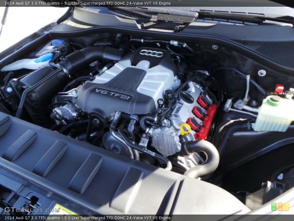 3.0 Liter Supercharged TFSI DOHC 24-Valve VVT V6 Engine for the 2014 Audi Q7 #91619337
