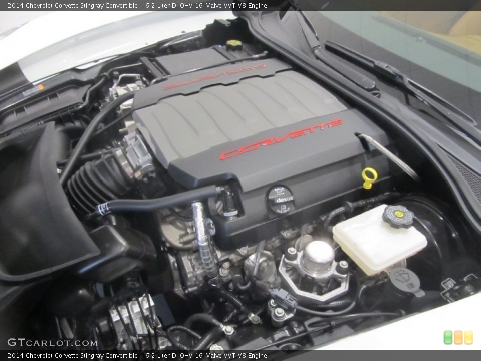 6.2 Liter DI OHV 16-Valve VVT V8 Engine for the 2014 Chevrolet Corvette #91622289