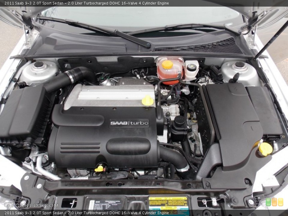 2.0 Liter Turbocharged DOHC 16-Valve 4 Cylinder Engine for the 2011 Saab 9-3 #91622673