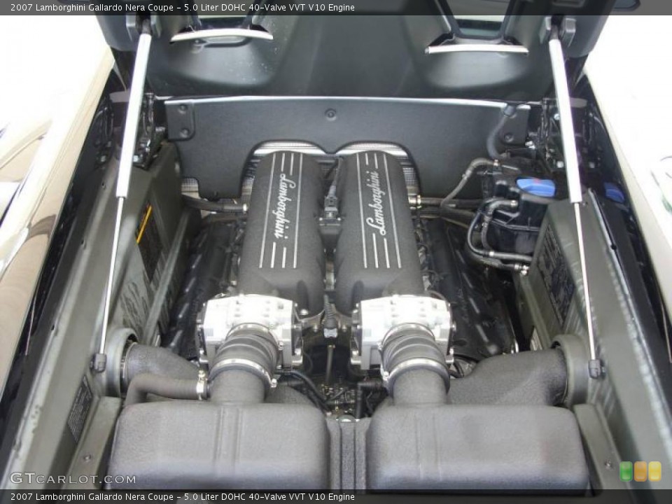5.0 Liter DOHC 40-Valve VVT V10 Engine for the 2007 Lamborghini Gallardo #9162287