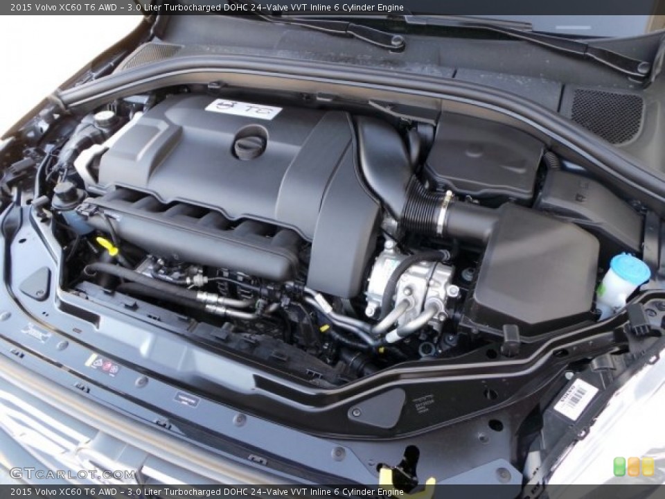 3.0 Liter Turbocharged DOHC 24-Valve VVT Inline 6 Cylinder Engine for the 2015 Volvo XC60 #91625782