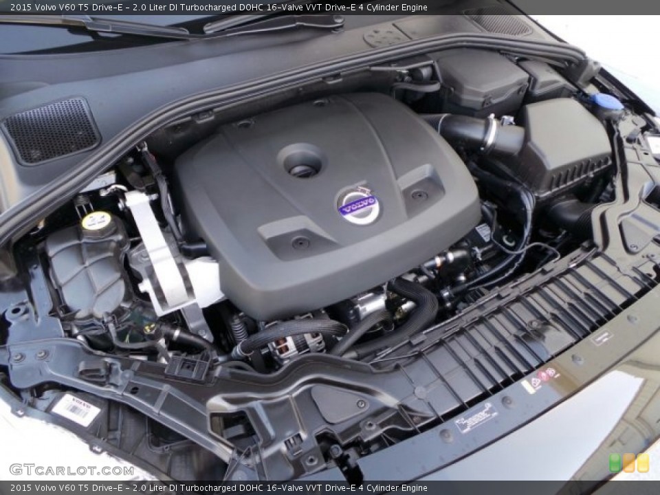 2.0 Liter DI Turbocharged DOHC 16-Valve VVT Drive-E 4 Cylinder Engine for the 2015 Volvo V60 #91626406