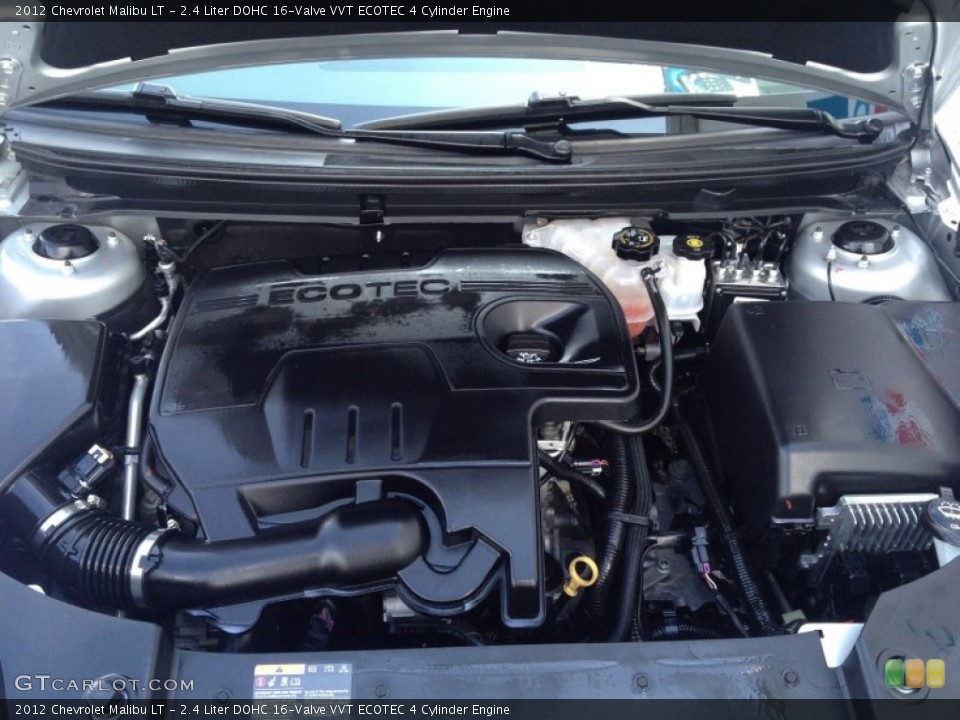 2.4 Liter DOHC 16-Valve VVT ECOTEC 4 Cylinder Engine for the 2012 Chevrolet Malibu #91648509