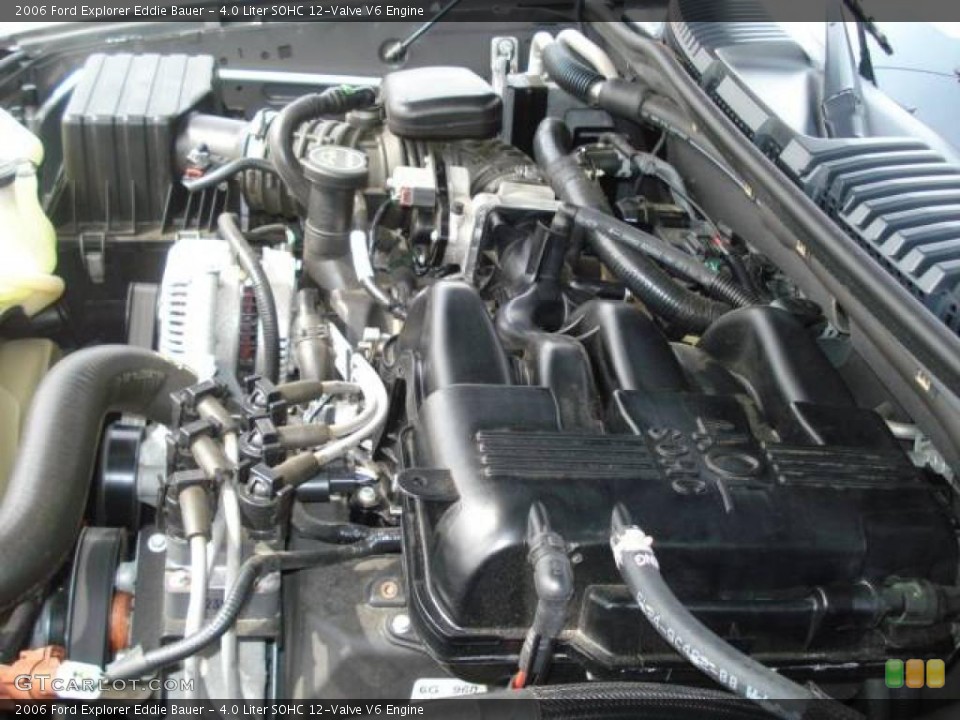 4.0 Liter SOHC 12-Valve V6 Engine for the 2006 Ford Explorer #9165421
