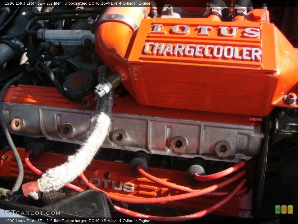 2.2 liter Turbocharged DOHC 16-Valve 4 Cylinder Engine for the 1990 Lotus Esprit #91670084