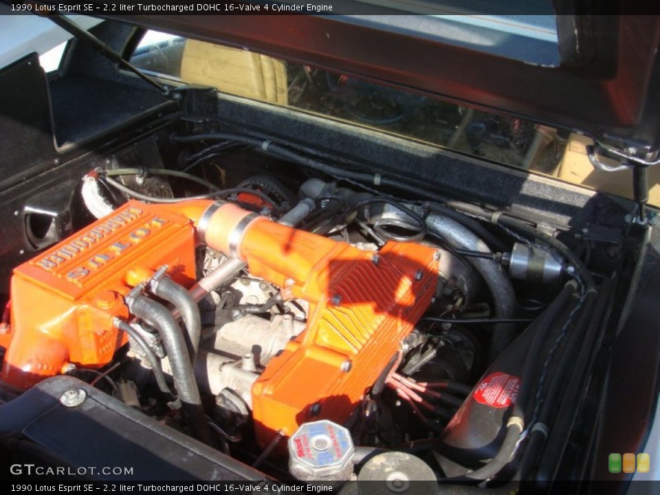 2.2 liter Turbocharged DOHC 16-Valve 4 Cylinder Engine for the 1990 Lotus Esprit #91670138