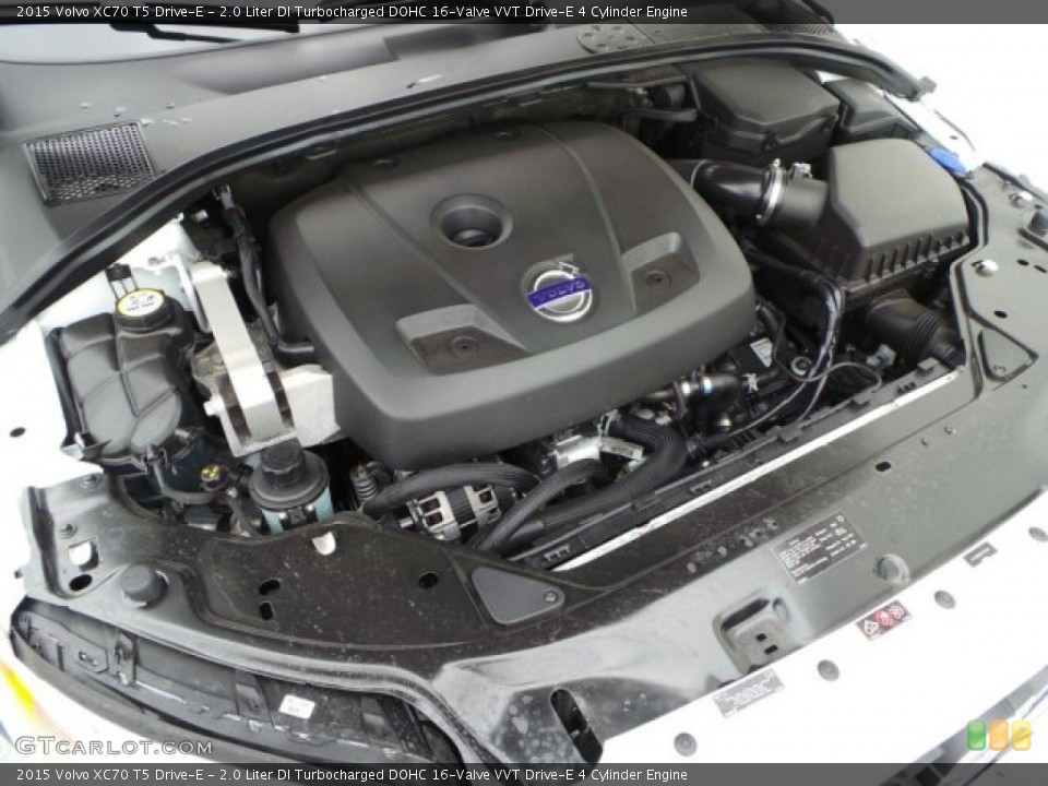 2.0 Liter DI Turbocharged DOHC 16-Valve VVT Drive-E 4 Cylinder Engine for the 2015 Volvo XC70 #91676921