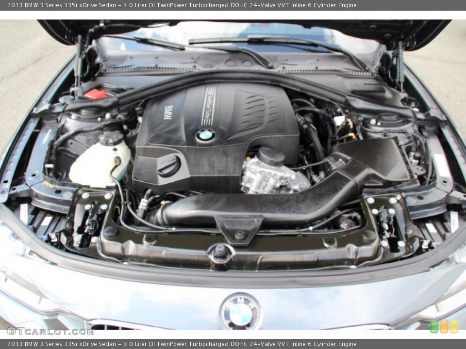 3.0 Liter DI TwinPower Turbocharged DOHC 24-Valve VVT Inline 6 Cylinder Engine for the 2013 BMW 3 Series #91680815