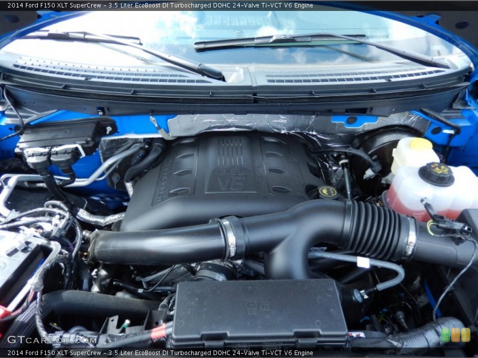 3.5 Liter EcoBoost DI Turbocharged DOHC 24-Valve Ti-VCT V6 Engine for the 2014 Ford F150 #91693241