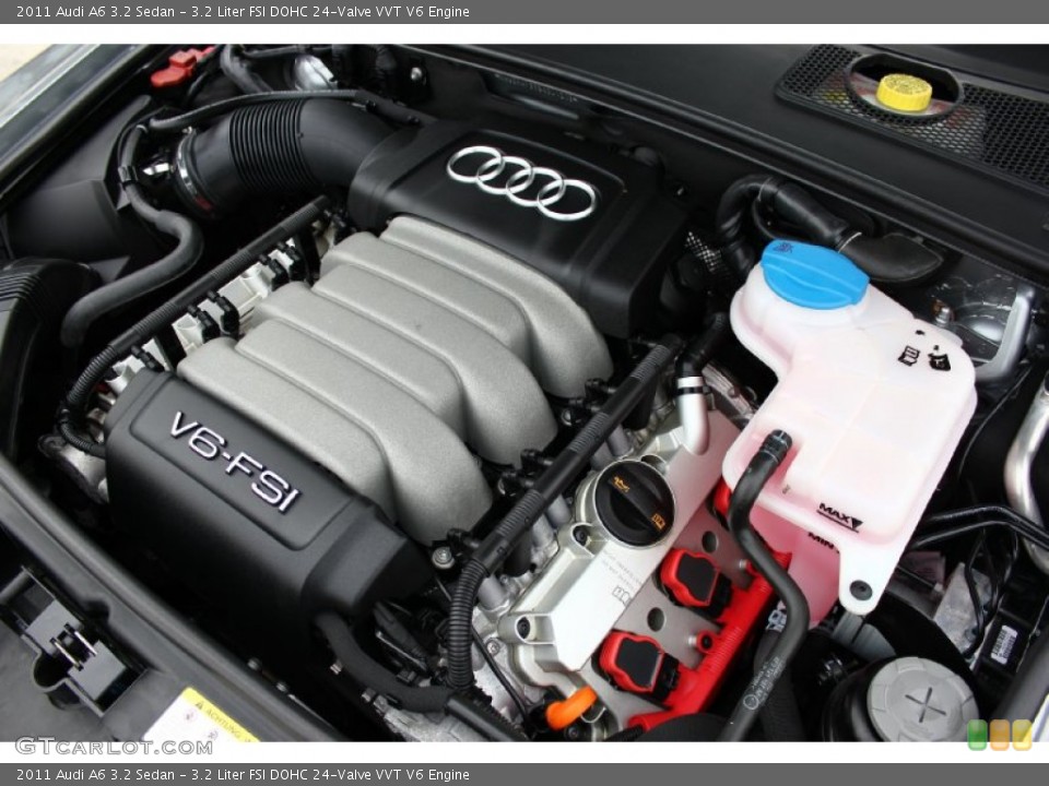 3.2 Liter FSI DOHC 24-Valve VVT V6 Engine for the 2011 Audi A6 #91693817