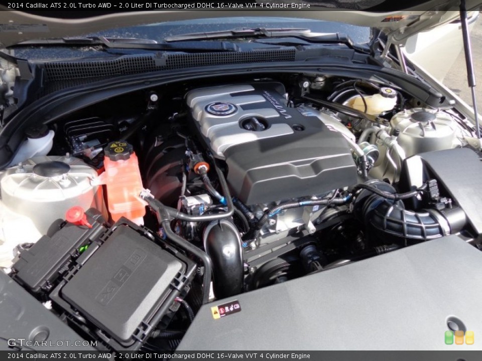 2.0 Liter DI Turbocharged DOHC 16-Valve VVT 4 Cylinder Engine for the 2014 Cadillac ATS #91723303