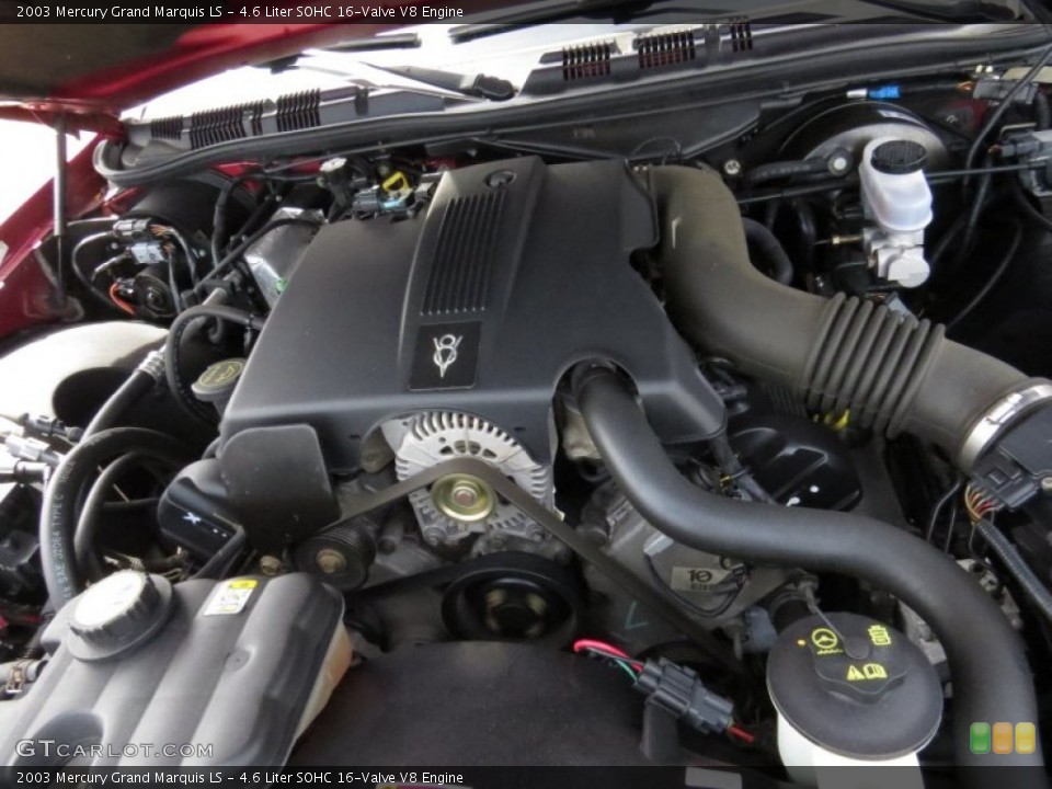 4.6 Liter SOHC 16-Valve V8 Engine for the 2003 Mercury Grand Marquis #91747613
