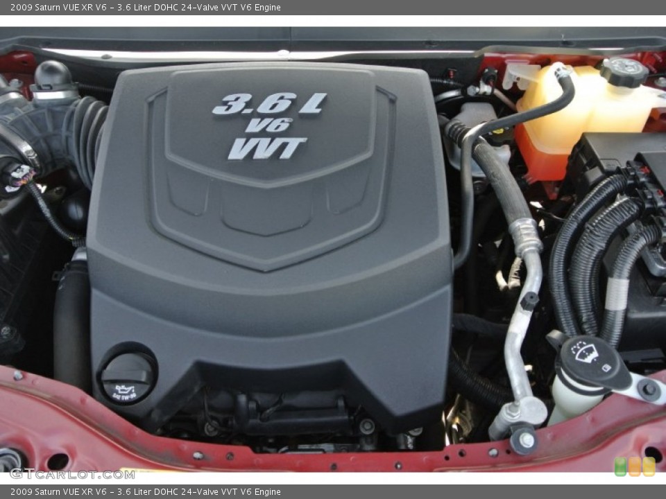 3.6 Liter DOHC 24-Valve VVT V6 Engine for the 2009 Saturn VUE #91786016