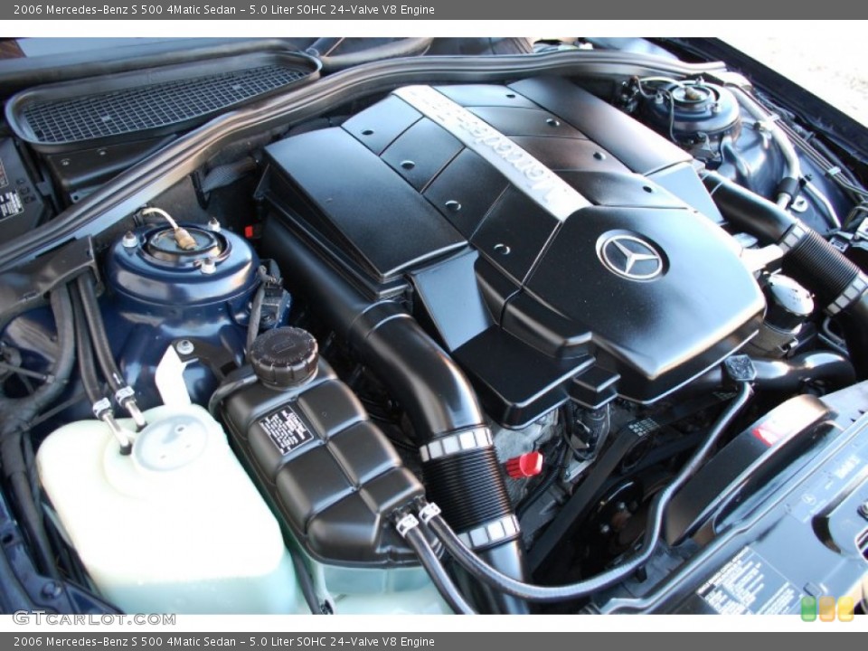 5.0 Liter SOHC 24-Valve V8 Engine for the 2006 Mercedes-Benz S #91791791