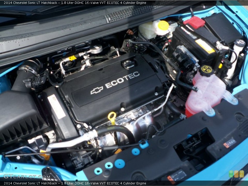 1.8 Liter DOHC 16-Valve VVT ECOTEC 4 Cylinder Engine for the 2014 Chevrolet Sonic #91821044