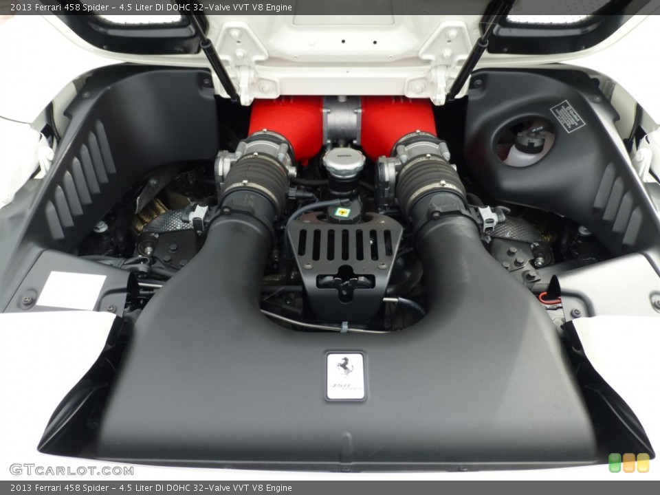 4.5 Liter DI DOHC 32-Valve VVT V8 Engine for the 2013 Ferrari 458 #91831865
