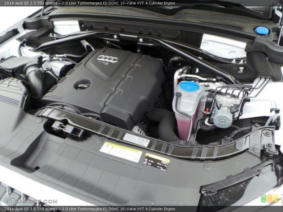 2.0 Liter Turbocharged FSI DOHC 16-Valve VVT 4 Cylinder Engine for the 2014 Audi Q5 #91858502
