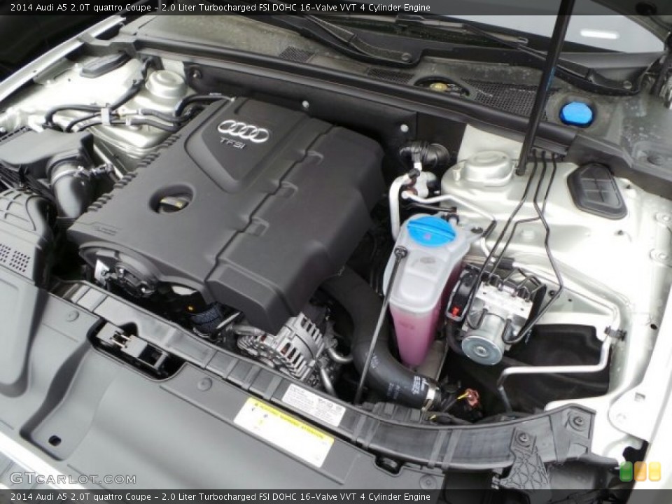 2.0 Liter Turbocharged FSI DOHC 16-Valve VVT 4 Cylinder Engine for the 2014 Audi A5 #91859309