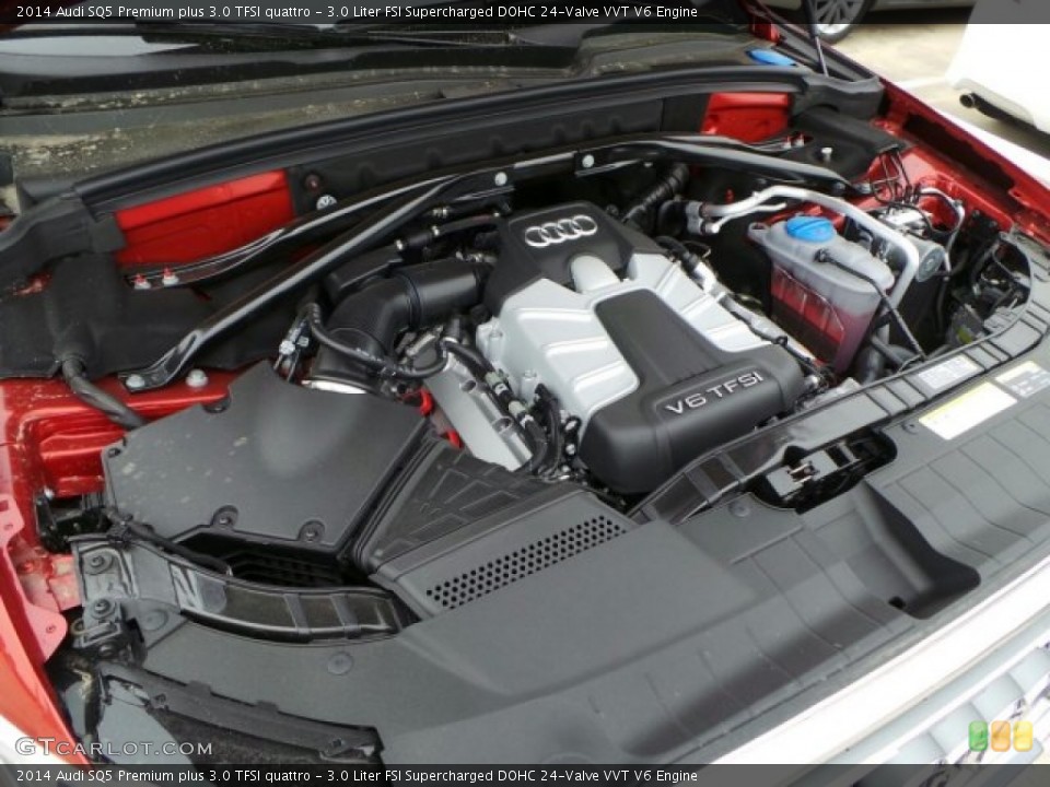 3.0 Liter FSI Supercharged DOHC 24-Valve VVT V6 Engine for the 2014 Audi SQ5 #91860146