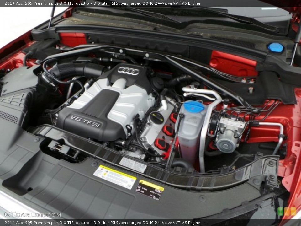 3.0 Liter FSI Supercharged DOHC 24-Valve VVT V6 Engine for the 2014 Audi SQ5 #91860167