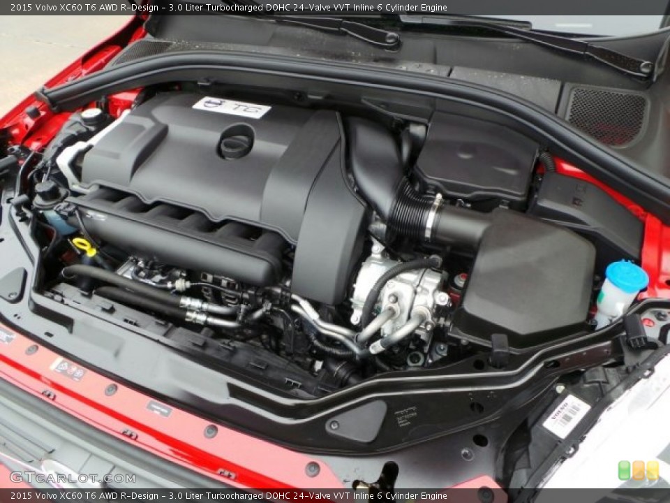 3.0 Liter Turbocharged DOHC 24-Valve VVT Inline 6 Cylinder Engine for the 2015 Volvo XC60 #91877756