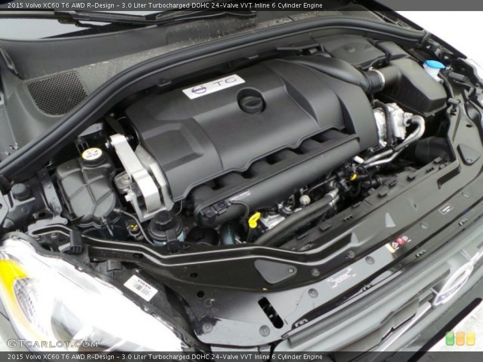 3.0 Liter Turbocharged DOHC 24-Valve VVT Inline 6 Cylinder Engine for the 2015 Volvo XC60 #91878461