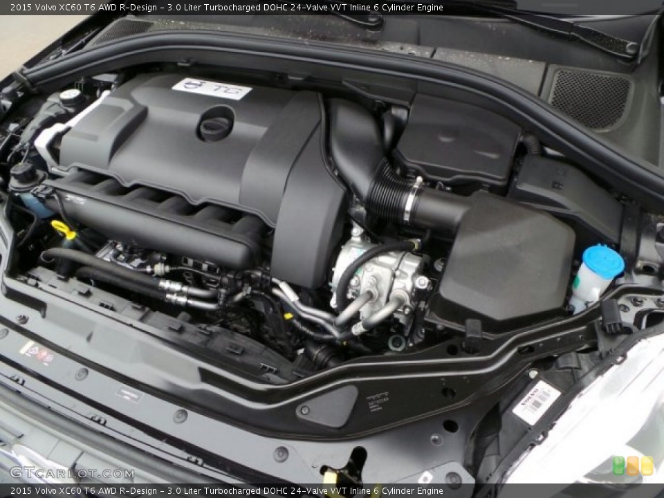 3.0 Liter Turbocharged DOHC 24-Valve VVT Inline 6 Cylinder Engine for the 2015 Volvo XC60 #91878482