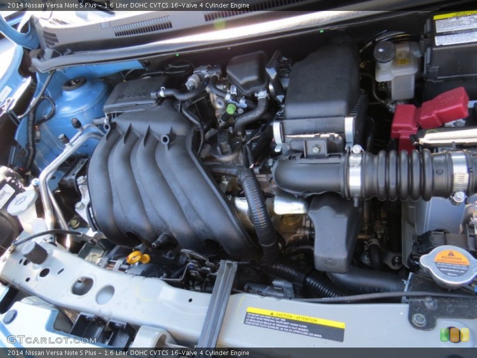 1.6 Liter DOHC CVTCS 16-Valve 4 Cylinder Engine for the 2014 Nissan Versa Note #91890374