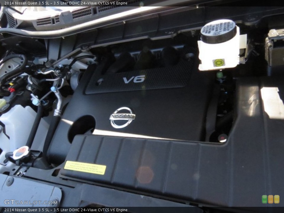 3.5 Liter DOHC 24-Vlave CVTCS V6 Engine for the 2014 Nissan Quest #91891103