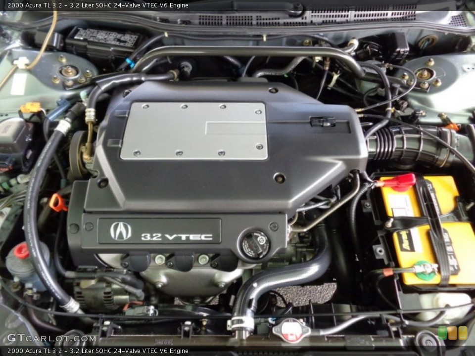 3.2 Liter SOHC 24-Valve VTEC V6 2000 Acura TL Engine