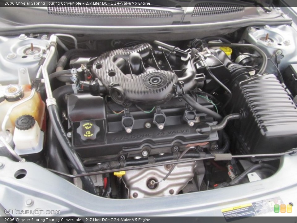 2.7 Liter DOHC 24-Valve V6 Engine for the 2006 Chrysler Sebring #91932623