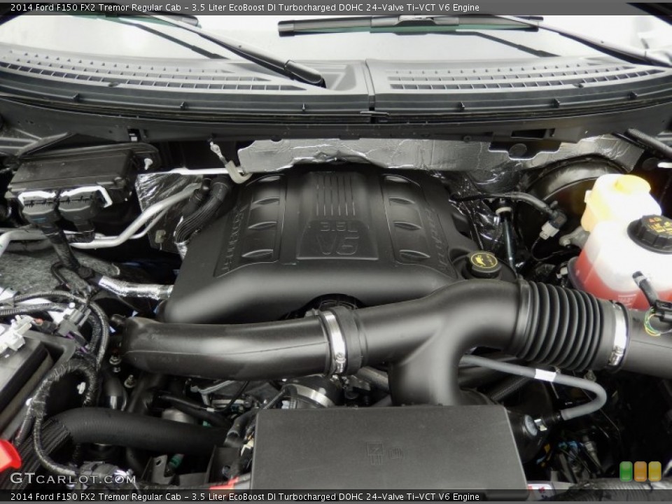 3.5 Liter EcoBoost DI Turbocharged DOHC 24-Valve Ti-VCT V6 Engine for the 2014 Ford F150 #91958729
