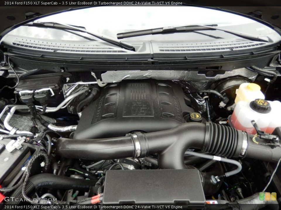 3.5 Liter EcoBoost DI Turbocharged DOHC 24-Valve Ti-VCT V6 Engine for the 2014 Ford F150 #91959155