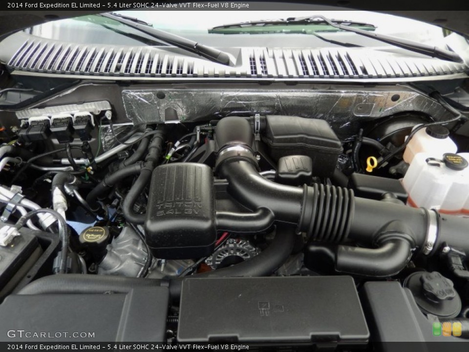 5.4 Liter SOHC 24-Valve VVT Flex-Fuel V8 Engine for the 2014 Ford Expedition #91959899