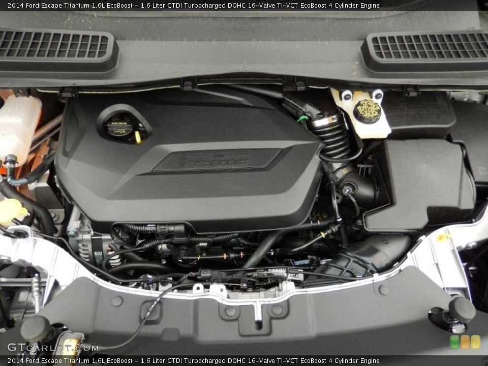 1.6 Liter GTDI Turbocharged DOHC 16-Valve Ti-VCT EcoBoost 4 Cylinder Engine for the 2014 Ford Escape #91960139