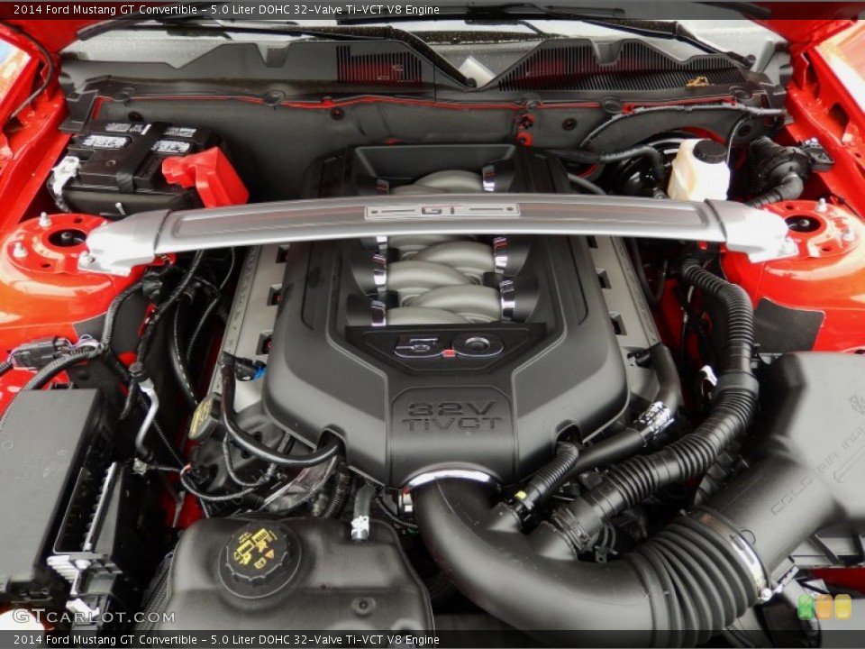 5.0 Liter DOHC 32-Valve Ti-VCT V8 Engine for the 2014 Ford Mustang #91962506