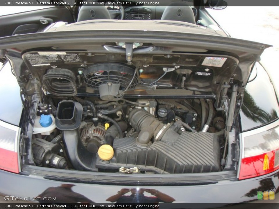 3.4 Liter DOHC 24V VarioCam Flat 6 Cylinder Engine for the 2000 Porsche 911 #91964261