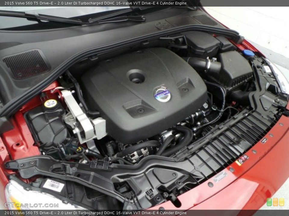 2.0 Liter DI Turbocharged DOHC 16-Valve VVT Drive-E 4 Cylinder Engine for the 2015 Volvo S60 #91988571