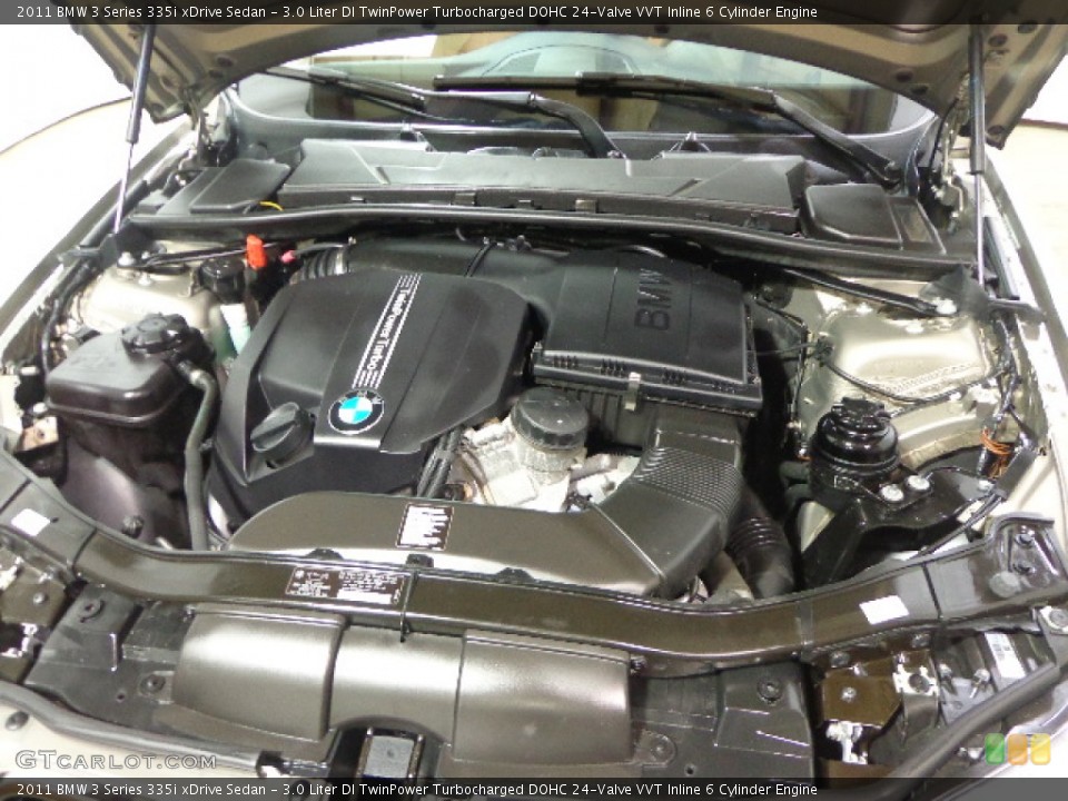3.0 Liter DI TwinPower Turbocharged DOHC 24-Valve VVT Inline 6 Cylinder Engine for the 2011 BMW 3 Series #92005169