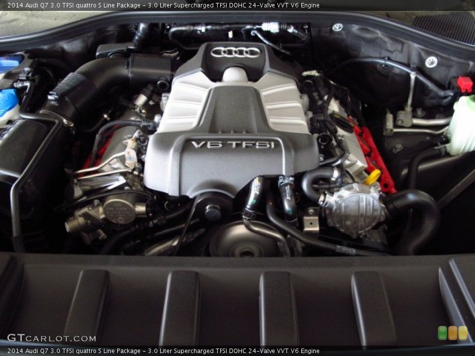 3.0 Liter Supercharged TFSI DOHC 24-Valve VVT V6 Engine for the 2014 Audi Q7 #92012249
