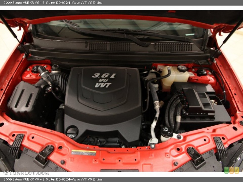 3.6 Liter DOHC 24-Valve VVT V6 2009 Saturn VUE Engine