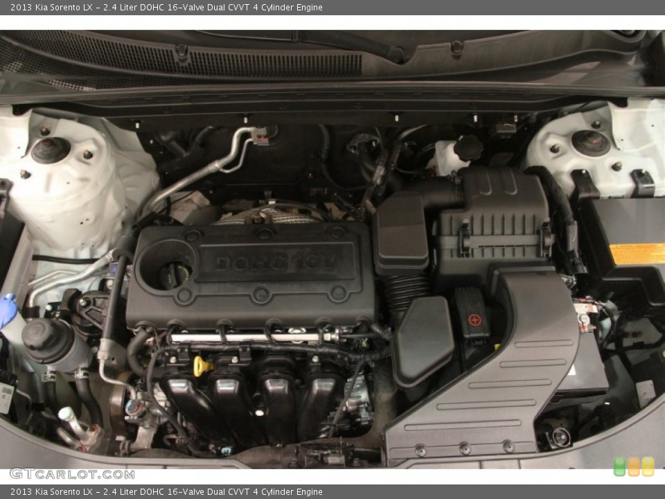 2.4 Liter DOHC 16-Valve Dual CVVT 4 Cylinder Engine for the 2013 Kia Sorento #92061830
