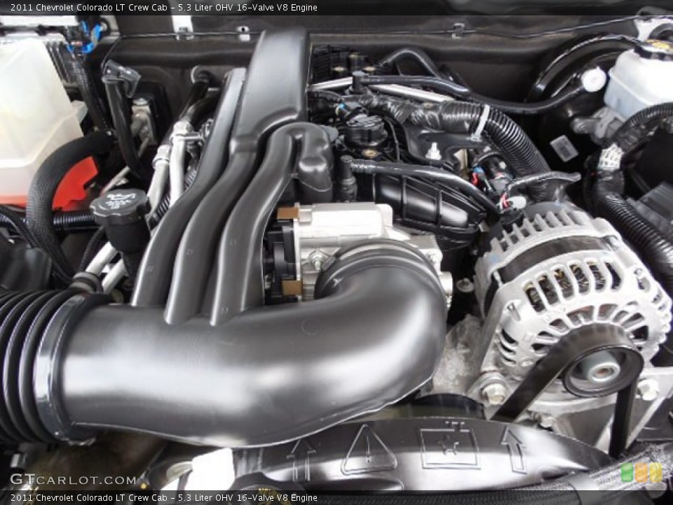 5.3 Liter OHV 16-Valve V8 2011 Chevrolet Colorado Engine