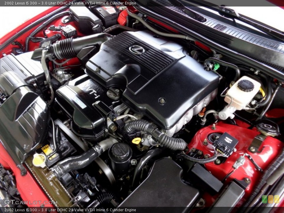 3.0 Liter DOHC 24 Valve VVT-i Inline 6 Cylinder Engine for the 2002 Lexus IS #92107973
