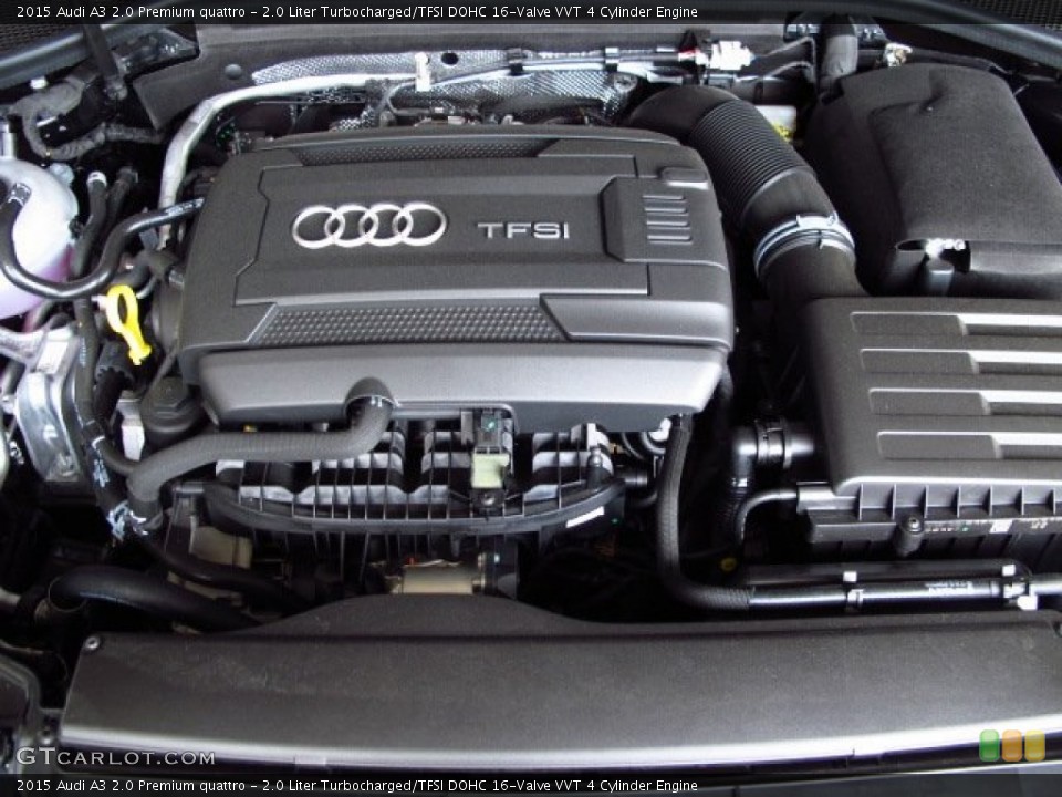 2.0 Liter Turbocharged/TFSI DOHC 16-Valve VVT 4 Cylinder Engine for the 2015 Audi A3 #92113232