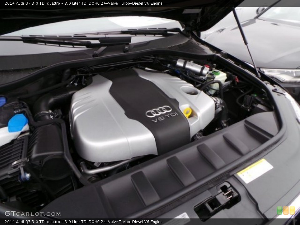 3.0 Liter TDI DOHC 24-Valve Turbo-Diesel V6 Engine for the 2014 Audi Q7 #92118515