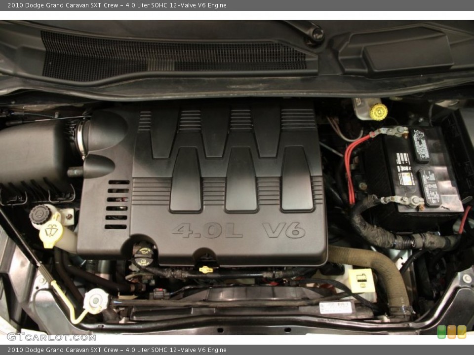 4.0 Liter SOHC 12-Valve V6 Engine for the 2010 Dodge Grand Caravan #92130398