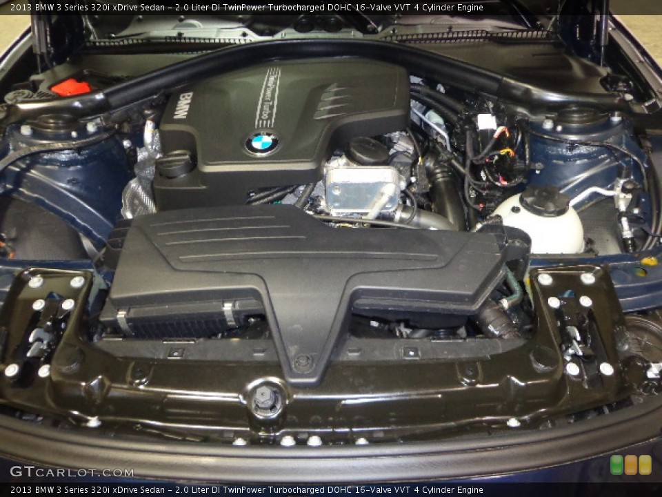 2.0 Liter DI TwinPower Turbocharged DOHC 16-Valve VVT 4 Cylinder Engine for the 2013 BMW 3 Series #92154199