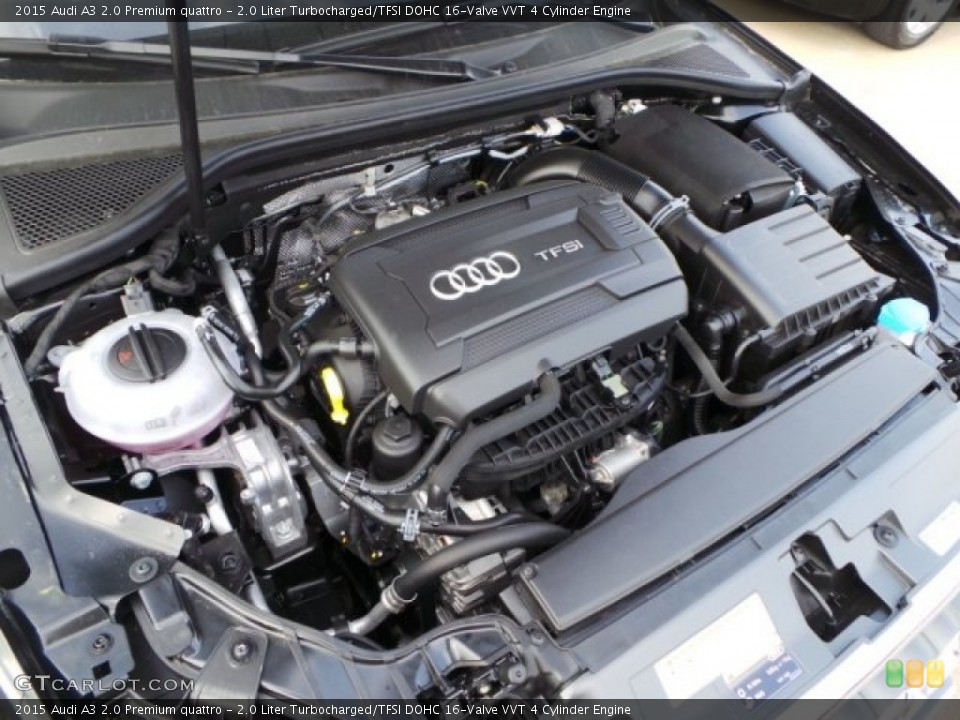 2.0 Liter Turbocharged/TFSI DOHC 16-Valve VVT 4 Cylinder Engine for the 2015 Audi A3 #92170638