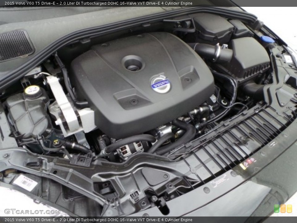 2.0 Liter DI Turbocharged DOHC 16-Valve VVT Drive-E 4 Cylinder Engine for the 2015 Volvo V60 #92172139